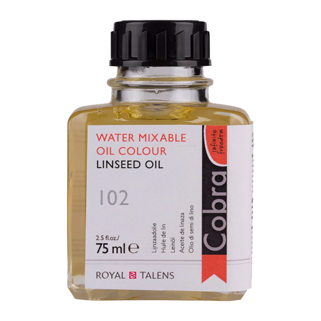 Cobra olio di lino miscelabile con acqua 102 - 75 ml