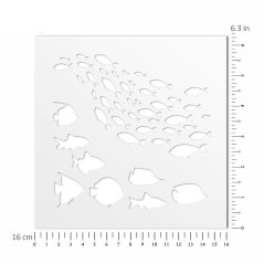 Folična šablona - RIBICE