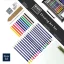 Royal Langnickel Black Series - set da disegno con tavolozza