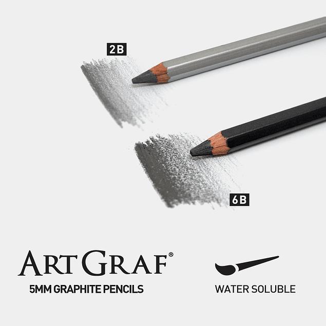 Matita in grafite ArtGraf 5 mm - scegli la durezza