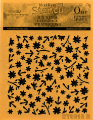 Folična šablona - CVJETIĆI