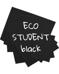 Čierne maliarske plátno na ráme ECO STUDENT