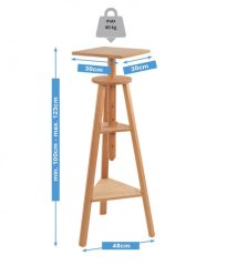 Sochársky stojan na modelovanie - otočný - Olymp