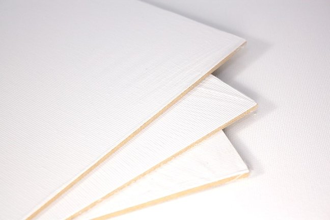 Pânză grunduită pe carton