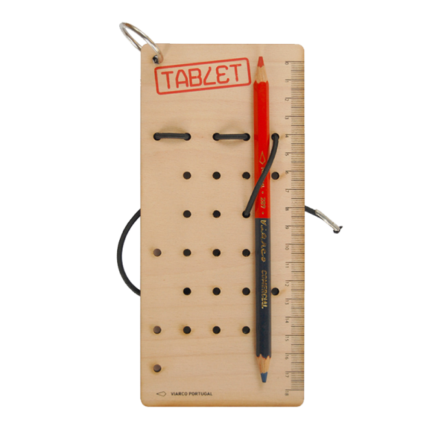 Astuccio in legno ArtGraf con matita bicolore