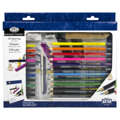 Royal & Langnickel Essentials Set de desen pentru artiști 29 buc.