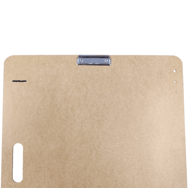 Tavola da disegno con clip e gomma - 53 x 63 cm