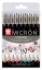 SAKURA Pigma® Micron Fineliners penne - set 9 pezzi