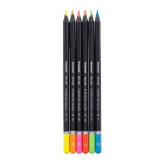 Set di matite colorate Bruynzeel Expression - Neon - set da 6 pezzi
