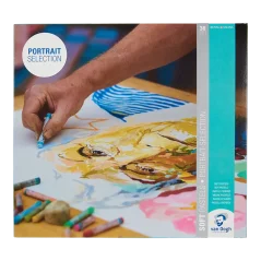 Pasteluri uscate Van Gogh – set de 36 pasteluri - portret