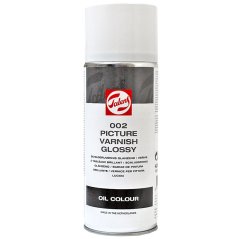 Talens lesklý lak pro olej ve spreji 002 - 400 ml