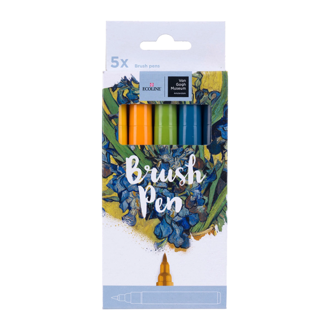 Ecoline Brush Pen set Van Gogh Museum - 5 colori