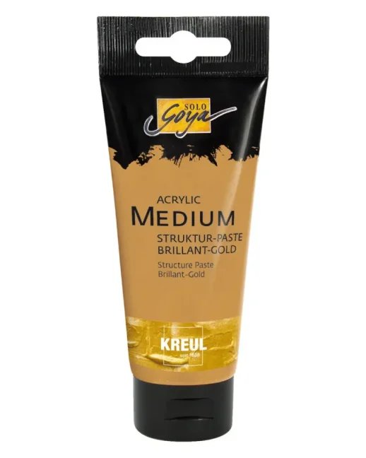 KREUL Pasta strutturale SOLO GOYA – Brilliant Gold – 100 ml