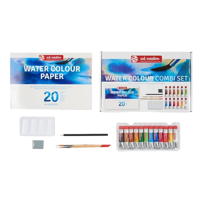 Colori ad acquerello Talens ArtCreation - set combinato 12 x 12 ml