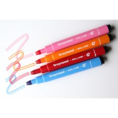 Bruynzeel sada fixiek pre deti - Viachrotové - 10ks