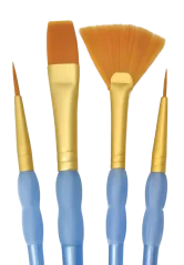 Royal & Langnickel kerek szintetikus ecsetkészlet - 4db