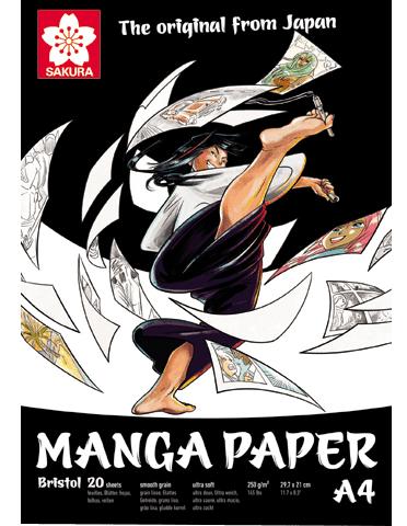 Album da disegno per manga - A4, 20 fogli