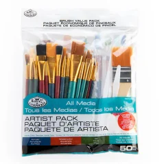 Royal Langnickel Artist Value Pack Set de pensule - 50 buc