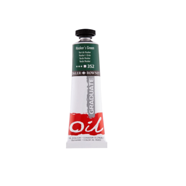Colori a olio D&R Graduate 38ml - scegli la tonalità - D&R Graduate 38 ml - scegli la tonalità: 352 - Hookers Green