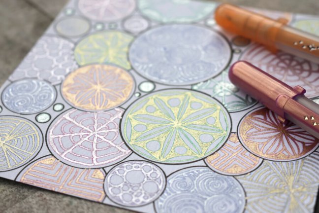 Sakura Gelly Roll Penna - Metallico