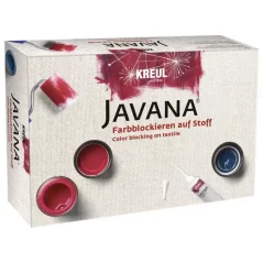 KREUL Set vopsele textile JAVANA – Color Blocking