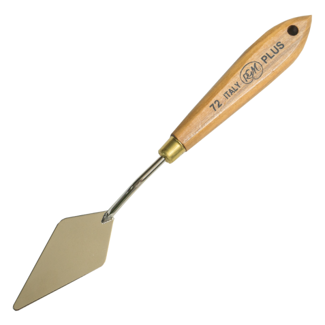 Spatola da pittura RGM CON LEGNO D'OLIVO - PLUS - 72
