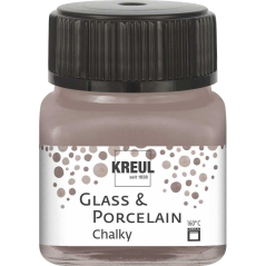 KREUL farby na sklo a porcelán CHALKY 20 ml