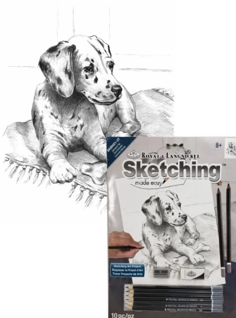 Set da disegno Royal & Langnickel con motivo - Cucciolo di dalmata