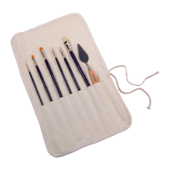 Van Gogh ecsetkészlet olajhoz és akrilhoz tokban – 6 db