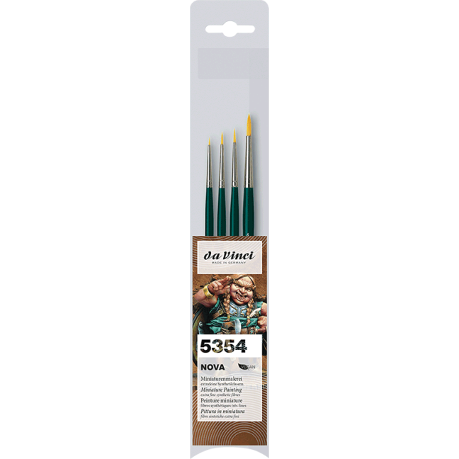 daVinci NOVA pennelli sintetici per dettagli - serie 5354