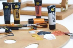 KREUL Sada akrylových farieb SOLO GOYA – metallics – 8 x 20 ml