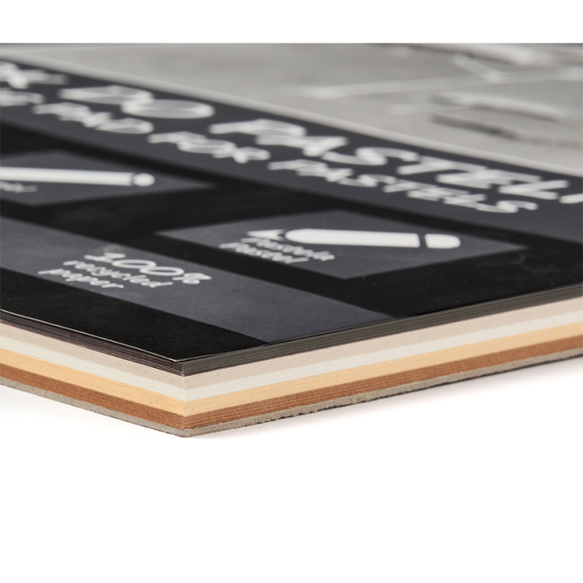 Blocco da disegno Leniar Pastel con carte colorate - vari formati - LENIAR – formato del blocco: A3