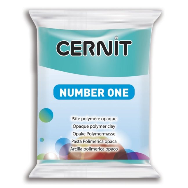 CERNIT Massa No.1 56g - vari colori - CERNIT No.1: 280 - Turquoise blue