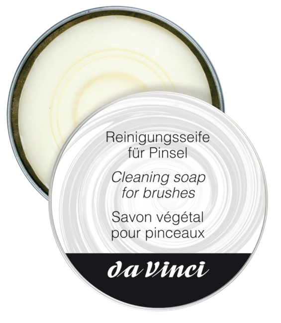 daVinci Sapone per Pennelli in Scatola di Latta - 85g