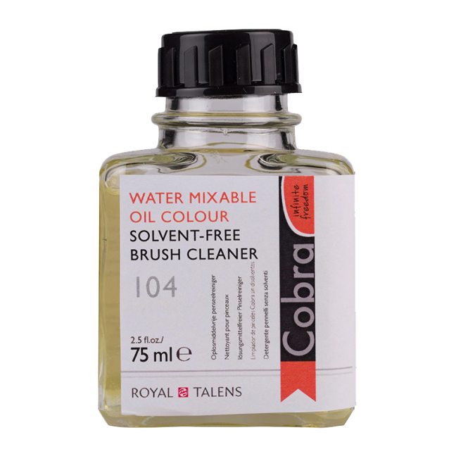 Cobra Detergente per pennelli senza solventi 104 - 75 ml