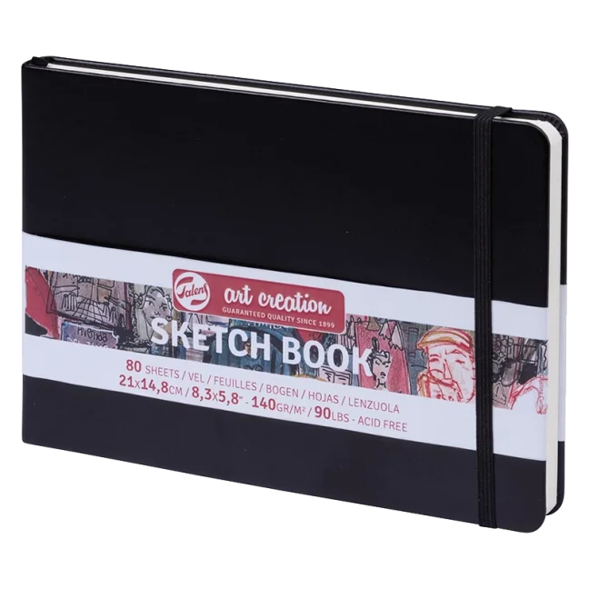 Blocco da disegno Art Creation 14,8x21cm - Black