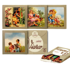 Viarco Creioane colorate KIDS 12buc