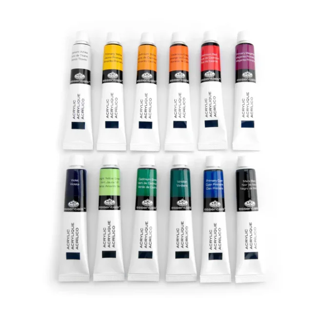 R&L Set akrilnih boja – 12 x 21 ml