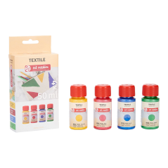 Art Creation Textile set Pearl 4 x 50 ml