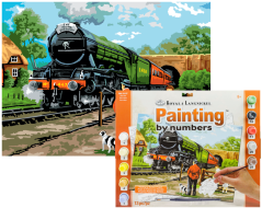 R&L Slikanje po brojevima – Steam Train