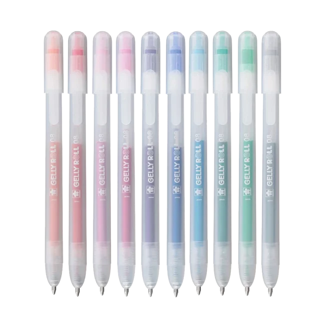 Sakura Gelly Roll Stardust penne gel glitter – 10 pz