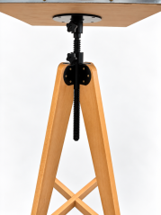 Cavalletto per scultura regolabile in altezza / cavalletto per modellazione DW-1
