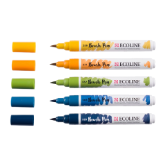 Ecoline Brush Pen Set Van Gogh Museum - 5 boja