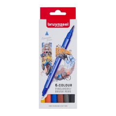 Bruynzeel Fineliner Amsterdam - 6db készlet
