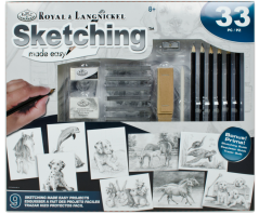 R&L kreativni set za skiciranje – 33 kom