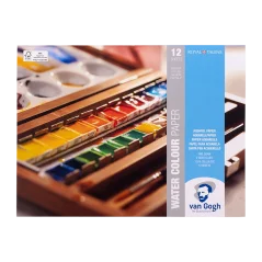 Bloc pentru culori acuarelă Van Gogh 24x18cm, 300g, 12 de foi