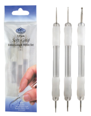 Sada suchých ihiel na papier Royal & Langnickel - sada 3 ks