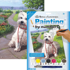 Számozott kifestő A4 formátumban - Ideje sétálni