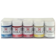 Ecola plakátové barvy sada - 10 x 16 ml