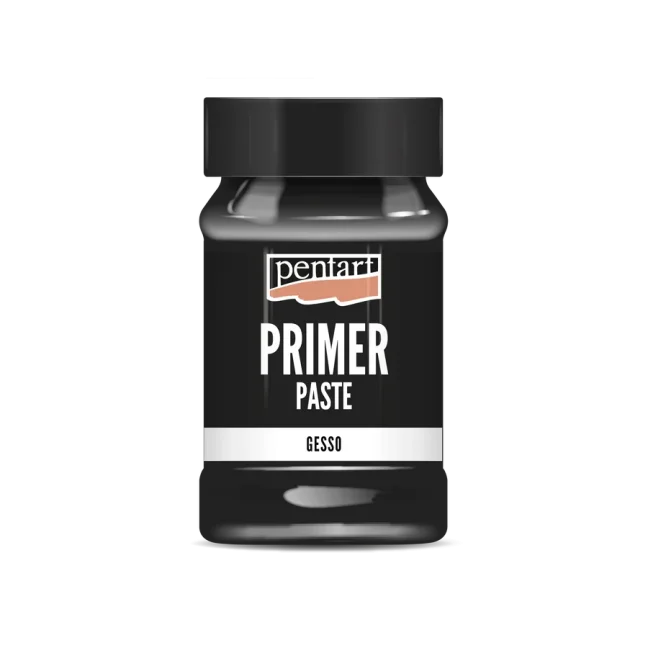 Pentart črna temeljna pasta Gesso – izberite količino